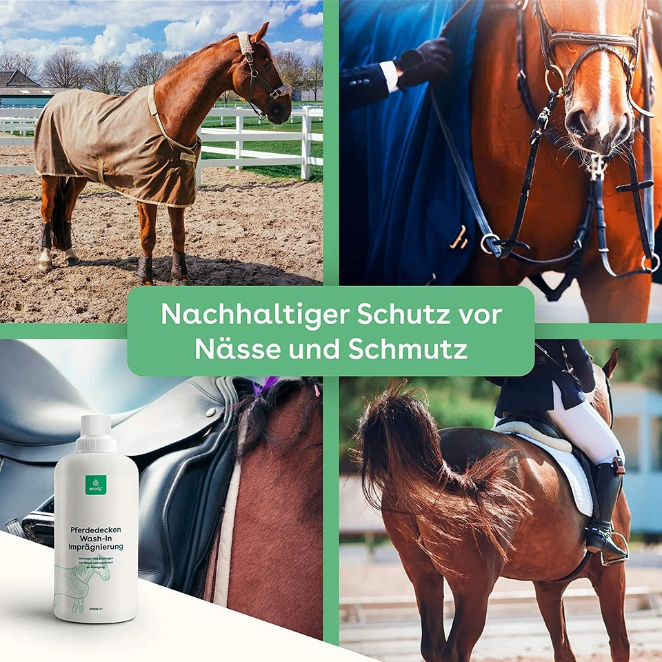 eco:fy Pferdedecken Wash-In Einwasch Imprägnierung Imprägniermittel Imprägnierer - Bild 3 von 4