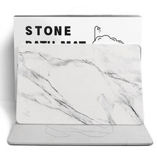 2 Pack Stone Bath Mat Diatomaceous Earth Bath Mat Fastdrying Stone Drying Mat Su