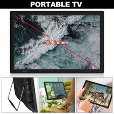 15.4" 12V TV Portable Caravan Motorhome Boat Truck Travel Television Freeview UK