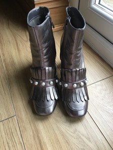 primark fringed ankle boots
