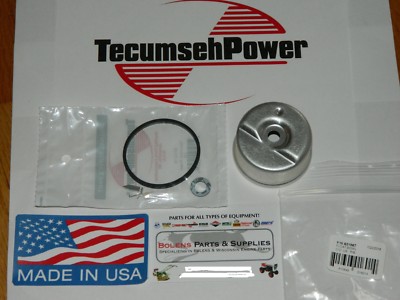 Genuine Tecumseh Carburetor Float Bowl 631867 & 631021B Needle & Seat Kit 631021