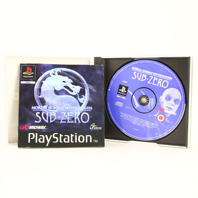 Sony Playstation 1 PS1 PAL OVP Mortal Kombat Mythologies: Sub-Zero Sehr Gut