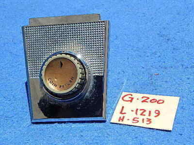 AMI G200 Coin Rejector Knob Trim L-1219 & Knob Assembly H-513 | eBay