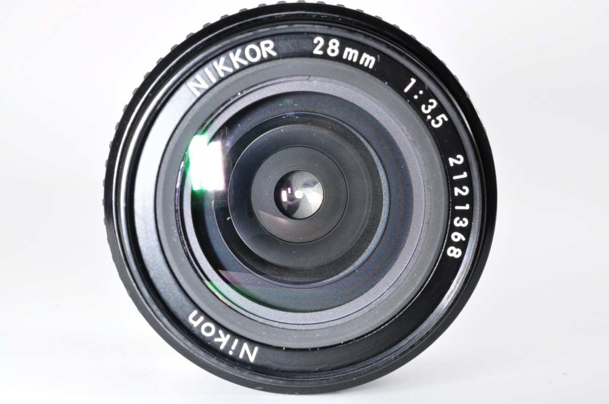★極上美品★Nikon NEW FM2 /Nikon Ai  28mm F3.5 Top MINT in BOX] Nikon Ai Nikkor 28mm f/3.5 Lens For FM2