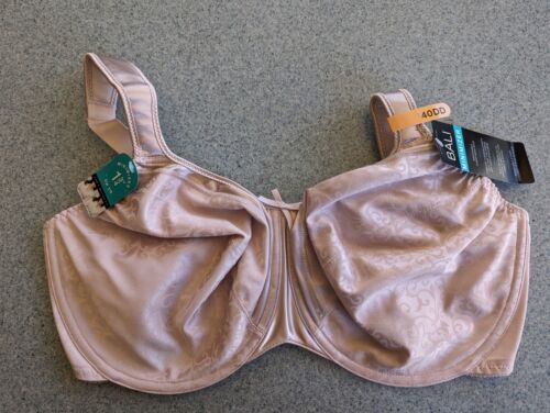 Bali Minimizer Satin Tracings Underwire Smoothing Bra DF3562 Size 40 DD NWTS❣️ - Picture 1 of 8