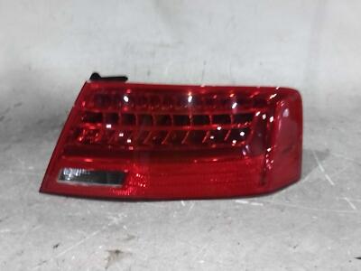 Used Right Tail Light Assembly fits: 2015 Audi S5 incandescent bulb opt 8SA quar