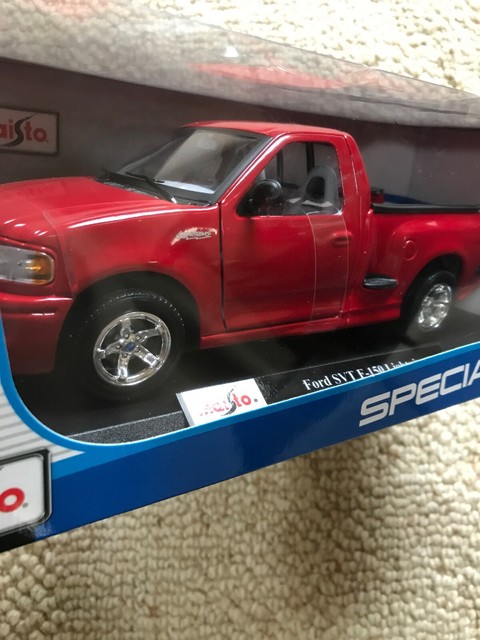Ford F150 Lightning Svt Truck 118th Red Maisto Special Edition 121 Scale