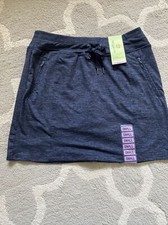 Tangerine Soft Active Skort Sz Small Color Dark Heather Grey Women s New