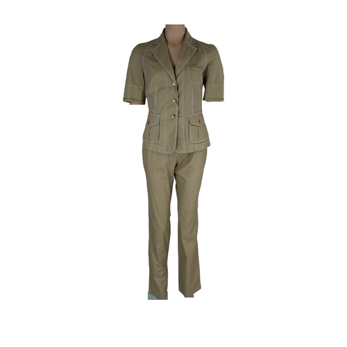 TAILLEUR ABITO VESTITO DONNA DIANA GALLESI C2 SAFARI 4184R00320 22 BEIGE PE  | eBay