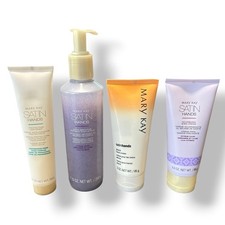 Mary Kay Limited Edition Citrus Lilac Satin Hands Pampering Set Peach Cream