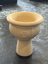 M. Rosenfield Ceramic Cream Shisha Pot Bowl Hookah Flavour Bowl