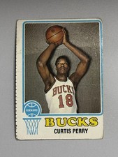 Curtis Perry 1973-74 Topps Milwaukee Bucks #148 AS IS O453