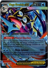 Mega Greninja ex MEP 081 carta