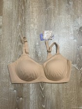 Honeylove Bra 2X Liftover Crossover Nude Beige Bra Soft Cup NEW NWT