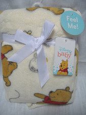 Disney Baby Winnie the Pooh Fleece Blanket Honey NOJO NWT