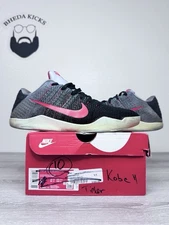 Size 10 - Nike Kobe XI 11 Elite Low Tinker Muse Red Sneakers 822675-060