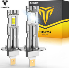 Termitor H1 Led Headlight Bulb 60000lm Highfog Light Beam 6500k Super Bright 2x