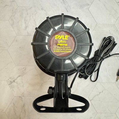 Pyle Plus PSP8 All-Weather 5'' PA Trumpet Reflex ABS Horn Mono Extension Speaker