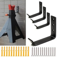 6 Tons Jack Stands Wall Mount Organizer, Heavy Duty Stainless Steel Holder Ho...