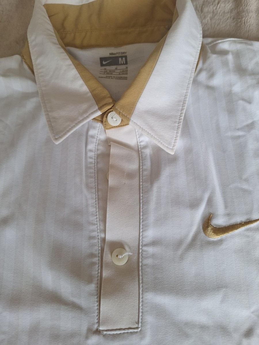 Nike Roger Federer 2009 Wimbledon Polo Shirt 348302-100 Size M | eBay