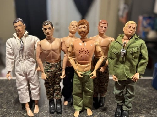 New Listing6- 1964 GI Joe's Vintage Doll Lot!