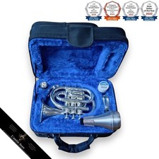 Briller Twinkle S Pocket Trumpet No Stuck Piston Includes Case Mute