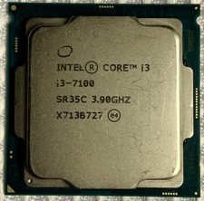 Intel Core i3-7100 3.90GHz 4T LGA 1151 SR35C X713B727 e4 Processor