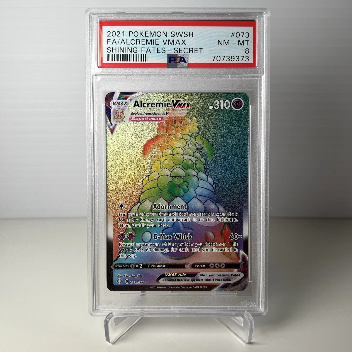 Alcremie VMAX 073/072 Shining Fates for sale | eBay Alcremie VMAX 073/072 Shining Fates for sale | eBay