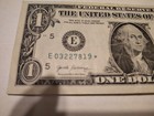 $1 2017 A Star Note Rare — photo 2