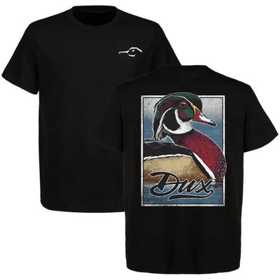 Dux Wood Duck Portrait Graphic Tee,Hunting T-Shirt,Full Color T-Shirt
