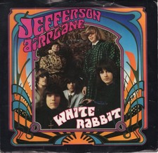 Jefferson Airplane White Rabbit/Plastic Fantastic Lover white vinyl MINT pic slv