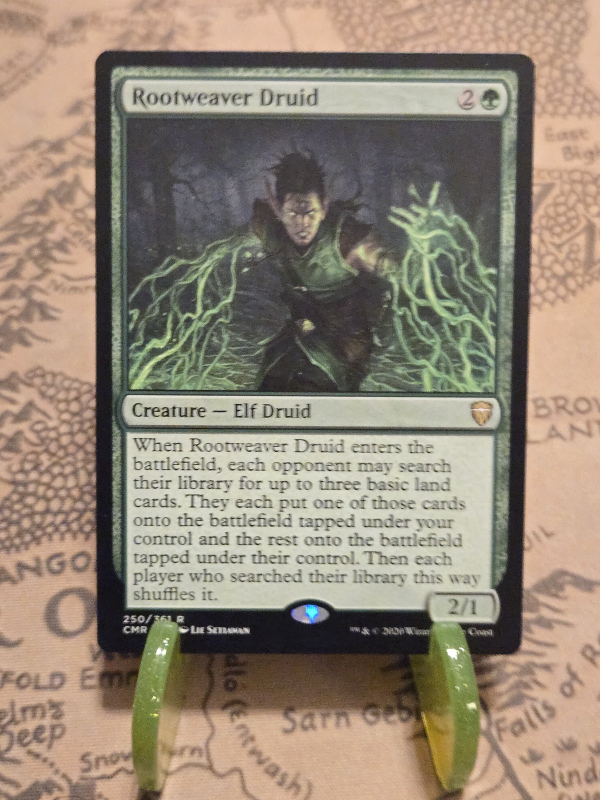 MTG Rootweaver Druid Commander Legends Regular Rare NM