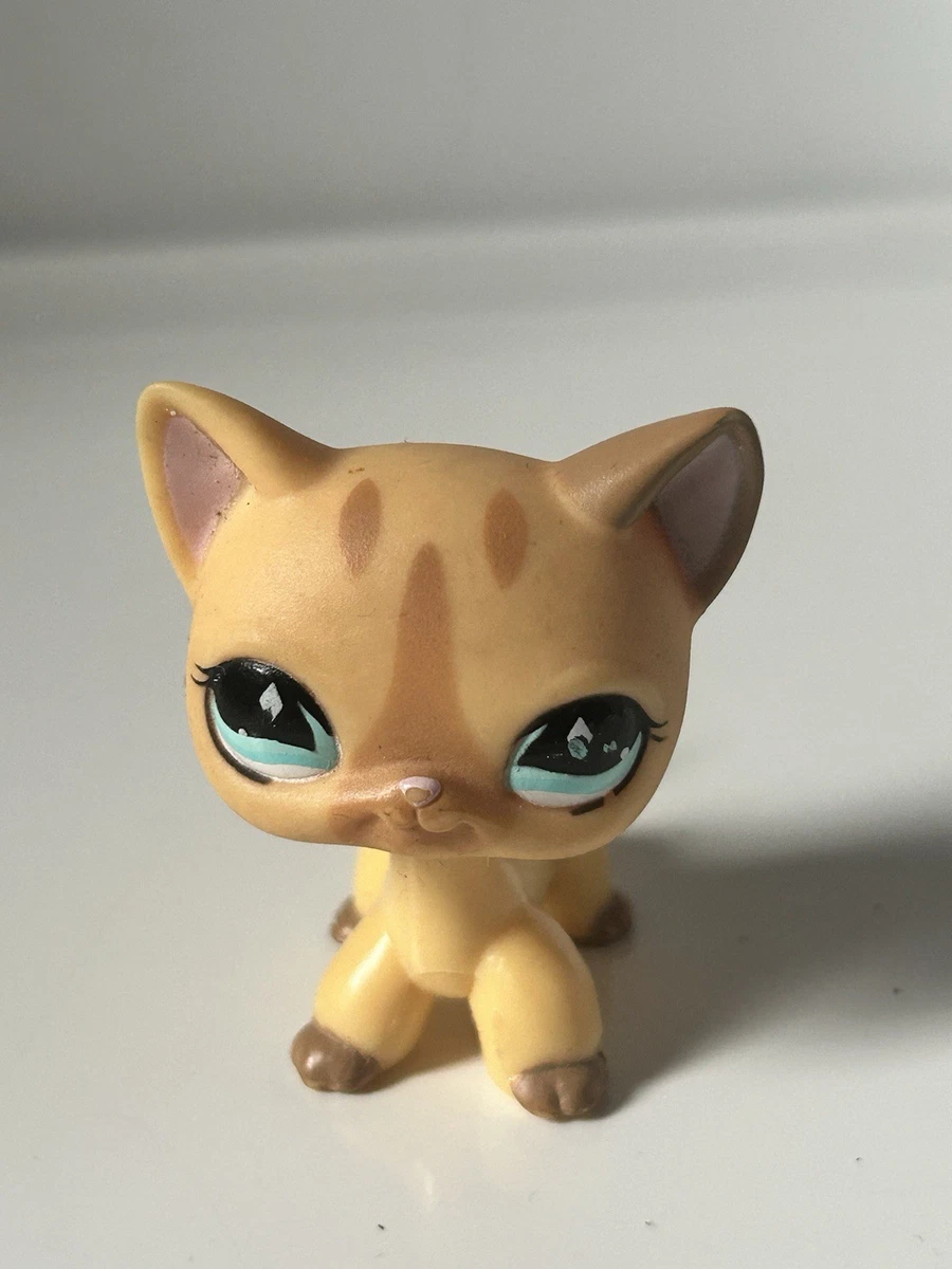 Figurine Littlest Pet Shop LPS Chat Européen Authentique N°106 - Occasion, Pour Collectionneurs