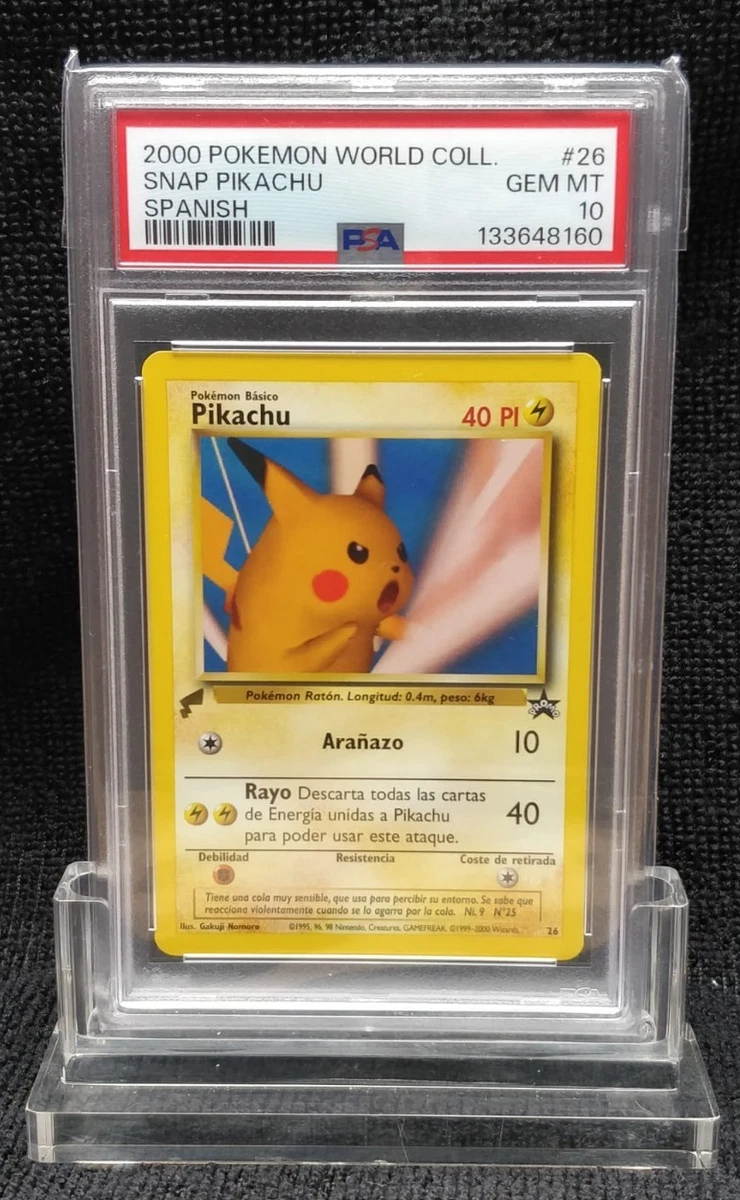 Pokémon TCG Grade 10 Pikachu Individual Collectible Card Game