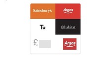 ✅️🆕️ Sainsbury's, Argos, TU & Habibtat Multibrand Gift Card UK 🇬🇧