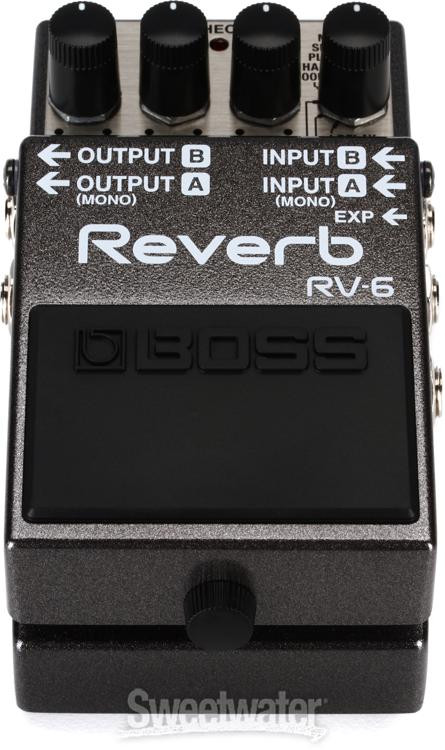 Boss RV-6 Digital Reverb Pedal