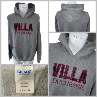 Villa Duchesne High School Hoodie Sweatshirt Adult XL Gray St. Louis YGI Y5-4