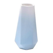 Ceramic Vase,7.67 Inch Sky Vase Suitable for Minimalist Modern Home Blue