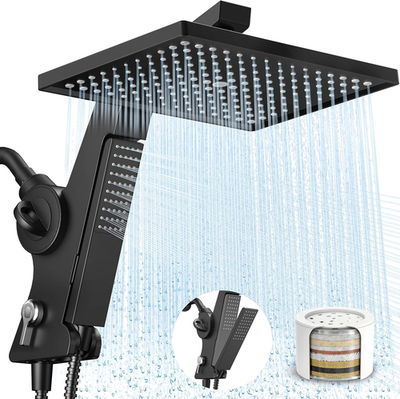 #ad Filtered Rain Shower Head with Handheld Combo High Pressure 12#x27;#x27; Rainfall Shower $107.30
