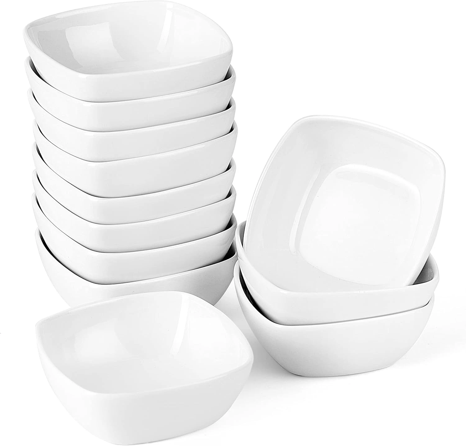 MALACASA Porcelain Dip Bowls Set