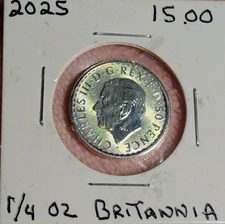 57 UK, Canada, England Coin Lot With Silver Florin And 1/4 Oz. Britannia Uncirc.