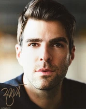 Zachary Quinto Autographed Photo 8x10 COA Star Trek Heroes Brilliant Minds