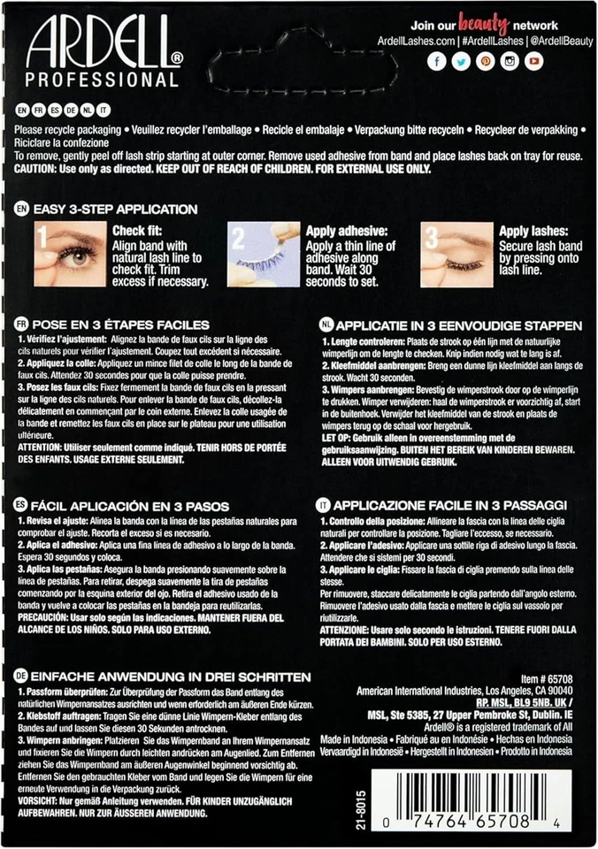 Ardell Multipack Demi Wispies 5 pairs - Image 2 of 4