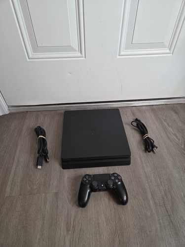 Sony PlayStation 4 Slim PS4 500GB Black Console Read Description