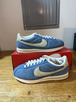 Women s Size 10 - Nike Cortez SE Denim Blue White IH6354-004