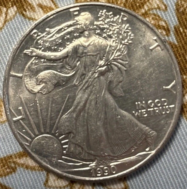 Liberty Silver Dollar 1990 for sale | eBay