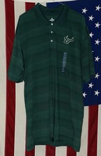 USF Bulls Polo Shirt Men's Size XL Knights Apparel Green NWT NEW South Florida