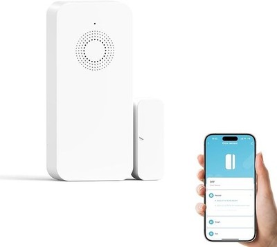 wireless Fenster Türalarm Wifi App Smart Life Tuya Home WLAN Alarmanlage Sensor