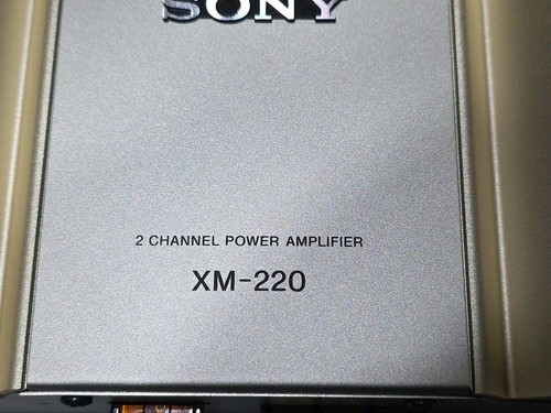 Vintage Brand New in box Sony Stereo Amplifier XM-220 1995 - Picture 11 of 12