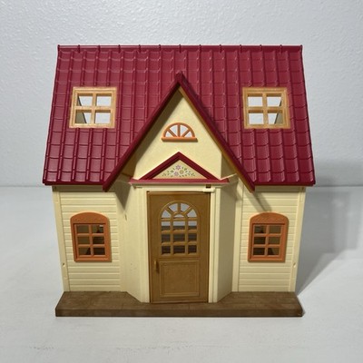 Calico Critters Cozy Cottage Starter Home Sylvanian Families Red